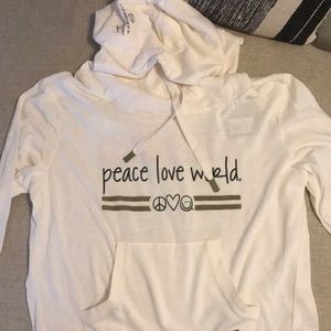 Peace and love tour Hoodie